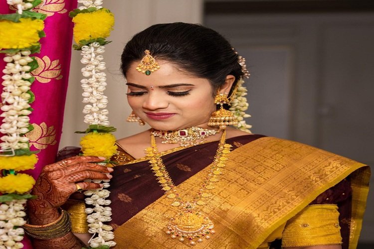 Indian bridal make up and hair