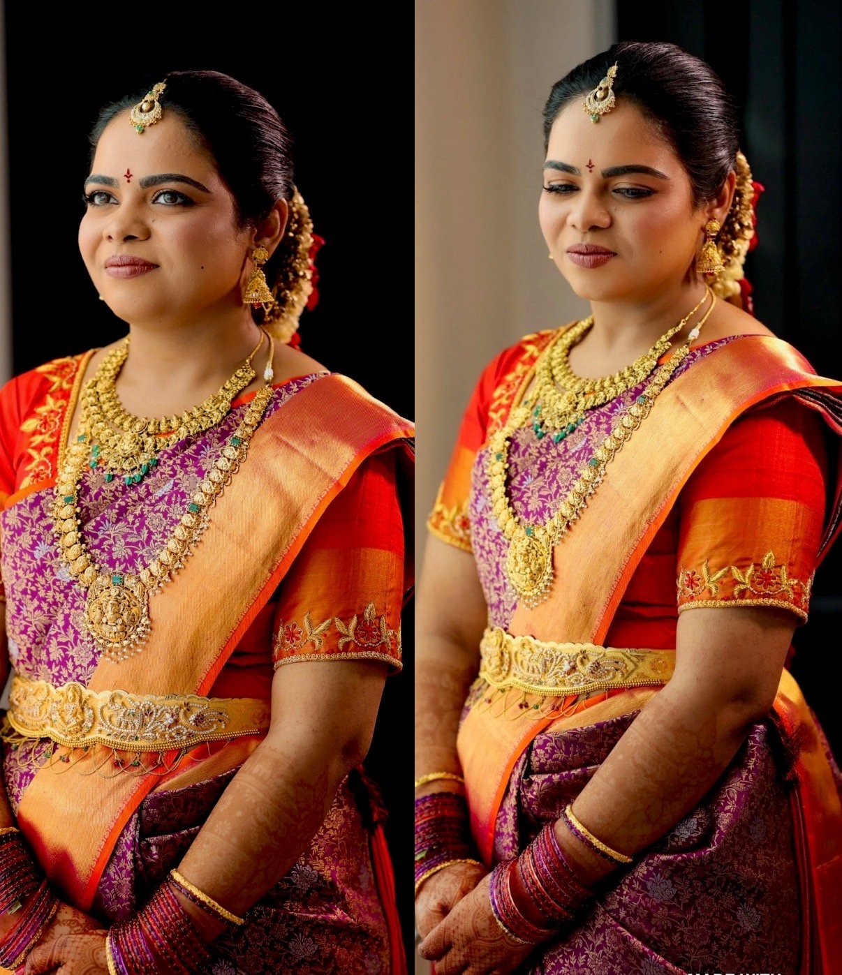 Indian bridal make up and hair