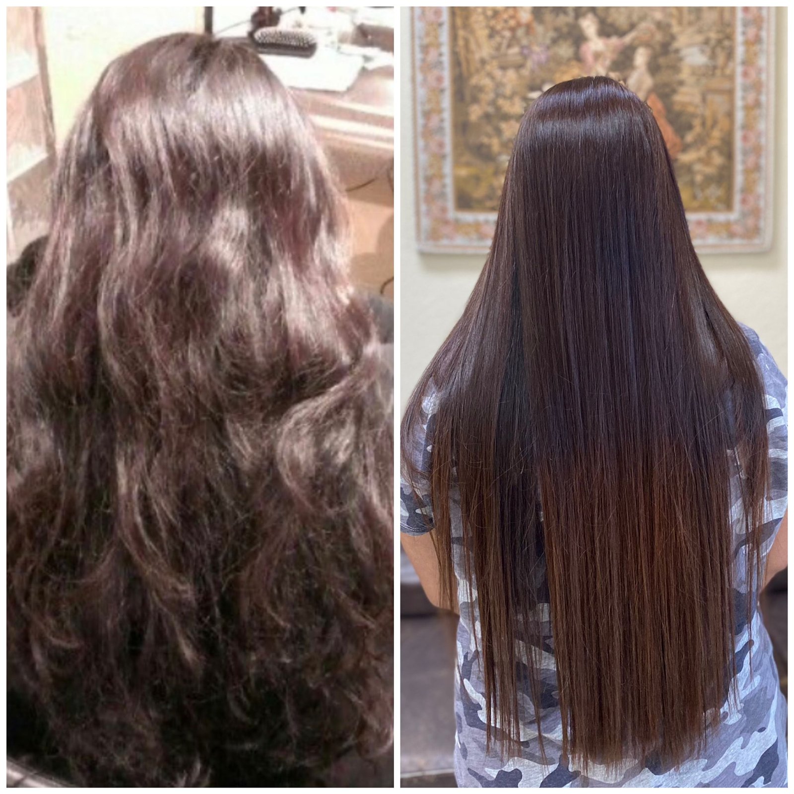 Permanent Hairstraightening in Irving