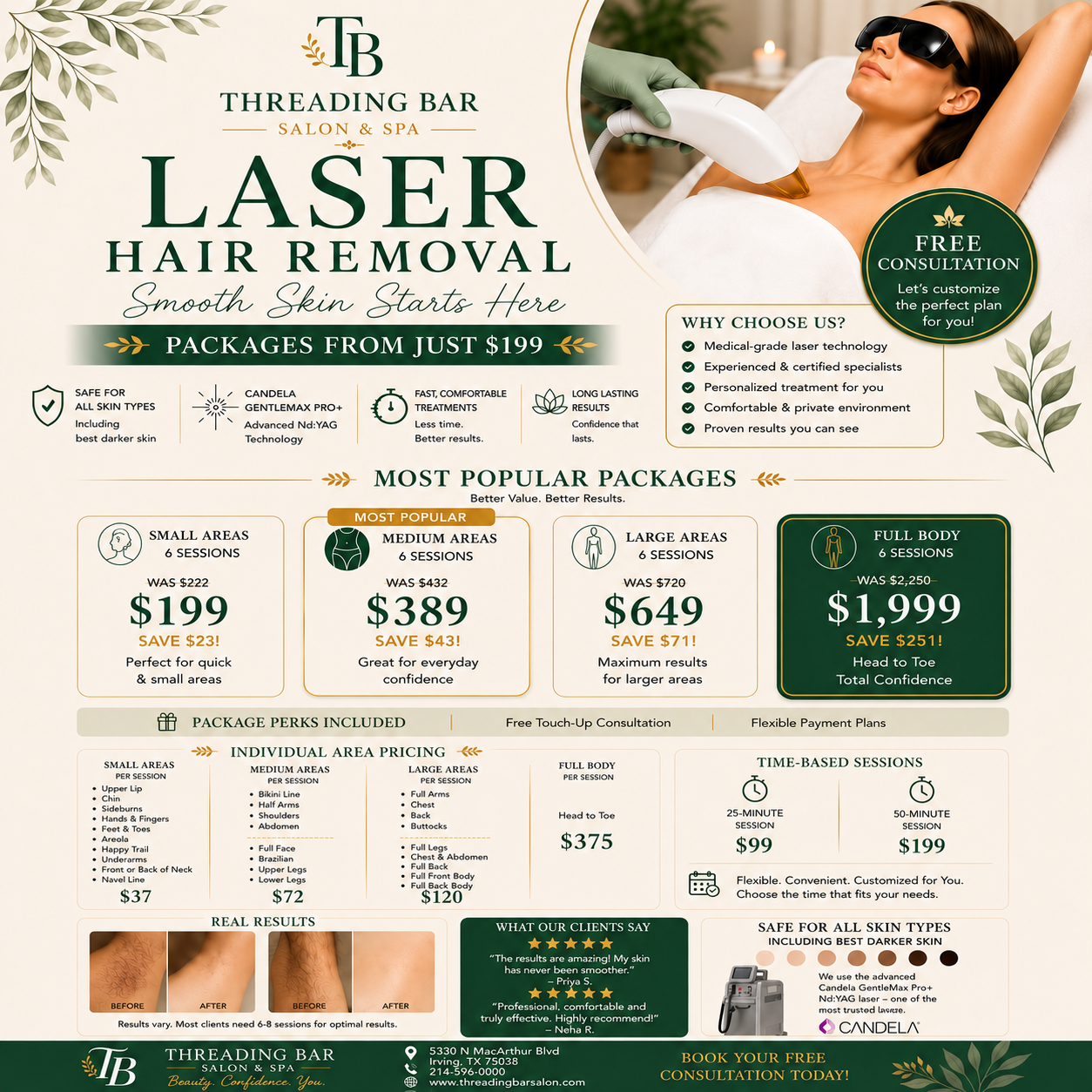 laser hair removal Irving